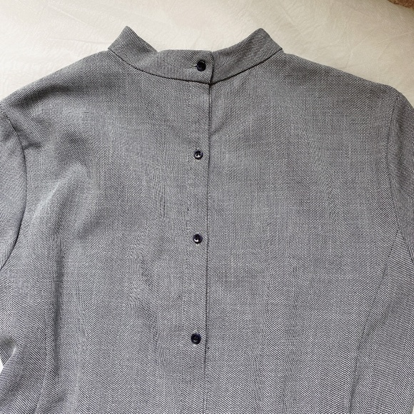 Zara V-Neck Dress With Choker Size S (EUC) - Picture 8 of 8